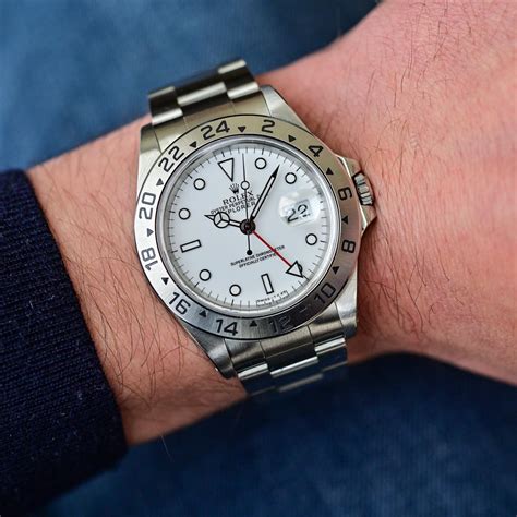 rolex polar 16570 review.